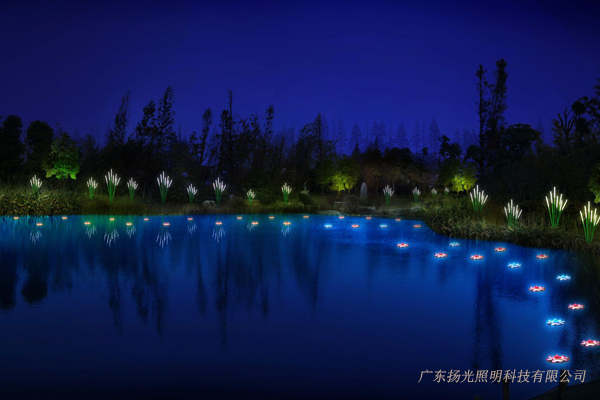 南通陈氏花(huā)园夜景照明设计
