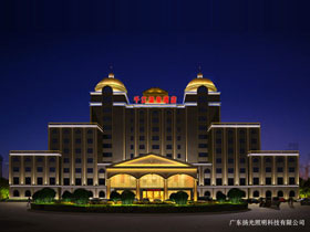 梅州千江温泉酒店(diàn)夜景照明