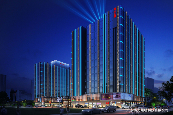广州太阳城酒店(diàn)照明设计