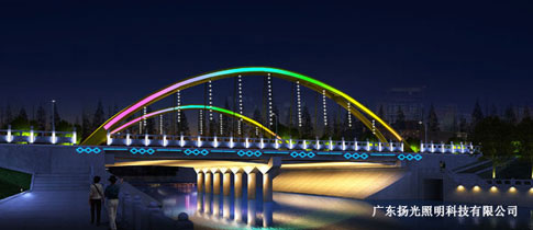 山(shān)东桥梁夜景照明设计