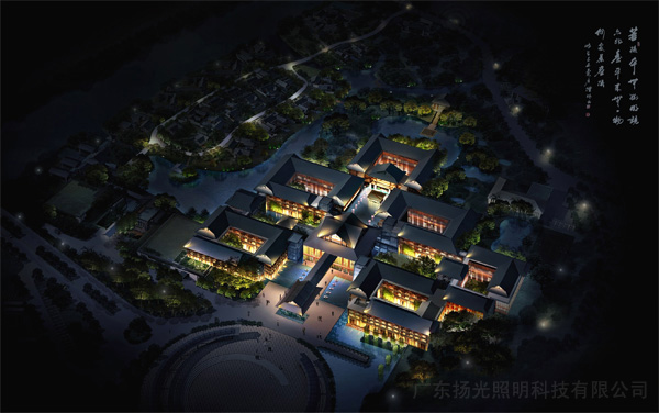 云浮禅泉酒店(diàn)夜景照明设计