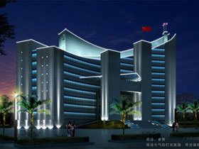 东莞东城區(qū)政府办公楼照明设计
