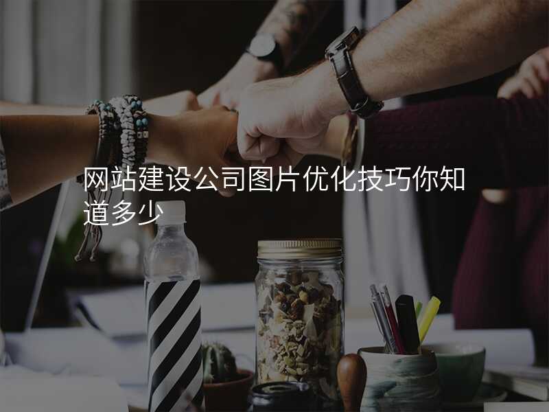 網站建(jian)設(shè)公(gōng)司圖片優(you)化技(ji)巧你知道多(duo)少