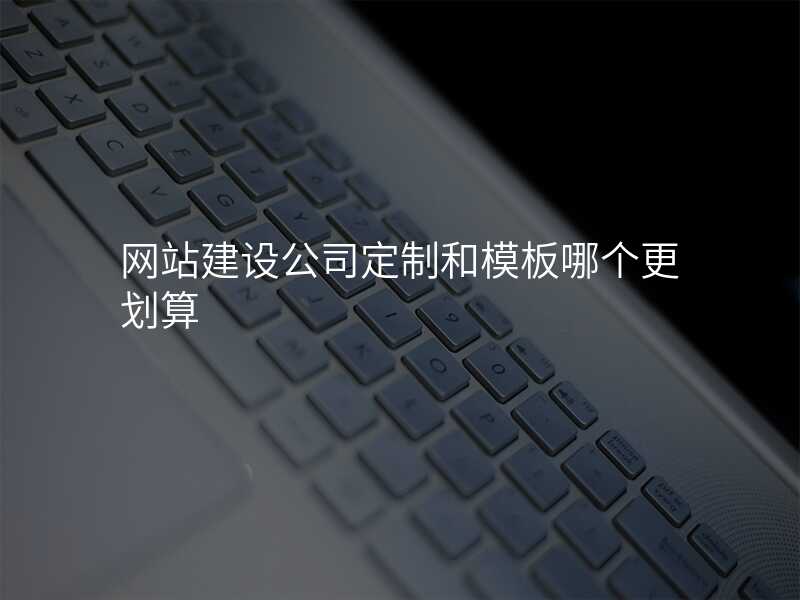 網站建(jian)設(shè)公(gōng)司定製(zhi)咊(he)模闆哪箇(ge)更劃算