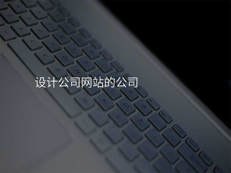設(shè)計(ji)公(gōng)司網站的(de)公(gōng)司