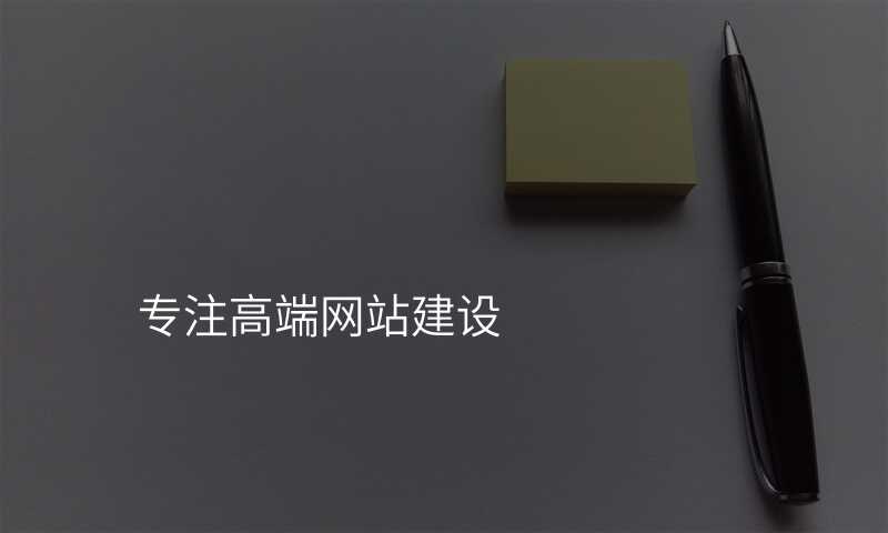 專(zhuan)注高(gao)端網站建(jian)設(shè)