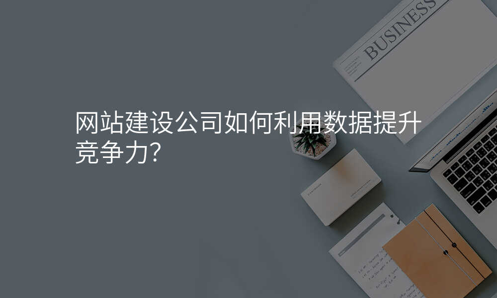 網站建(jian)設(shè)公(gōng)司如何利用(yong)數(shu)據提升競争力(li)？