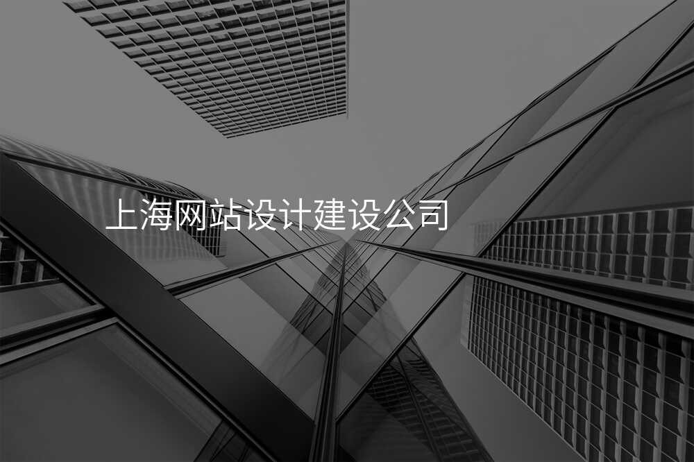 上海網站設(shè)計(ji)建(jian)設(shè)公(gōng)司