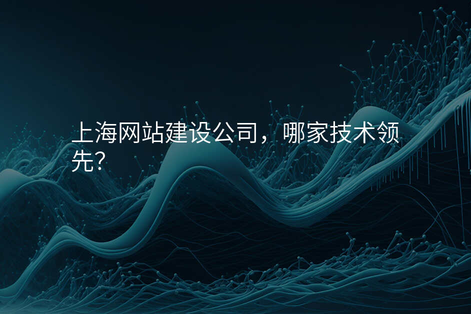 上海網站建(jian)設(shè)公(gōng)司，哪傢(jia)技(ji)術(shù)領(ling)先(xian)？