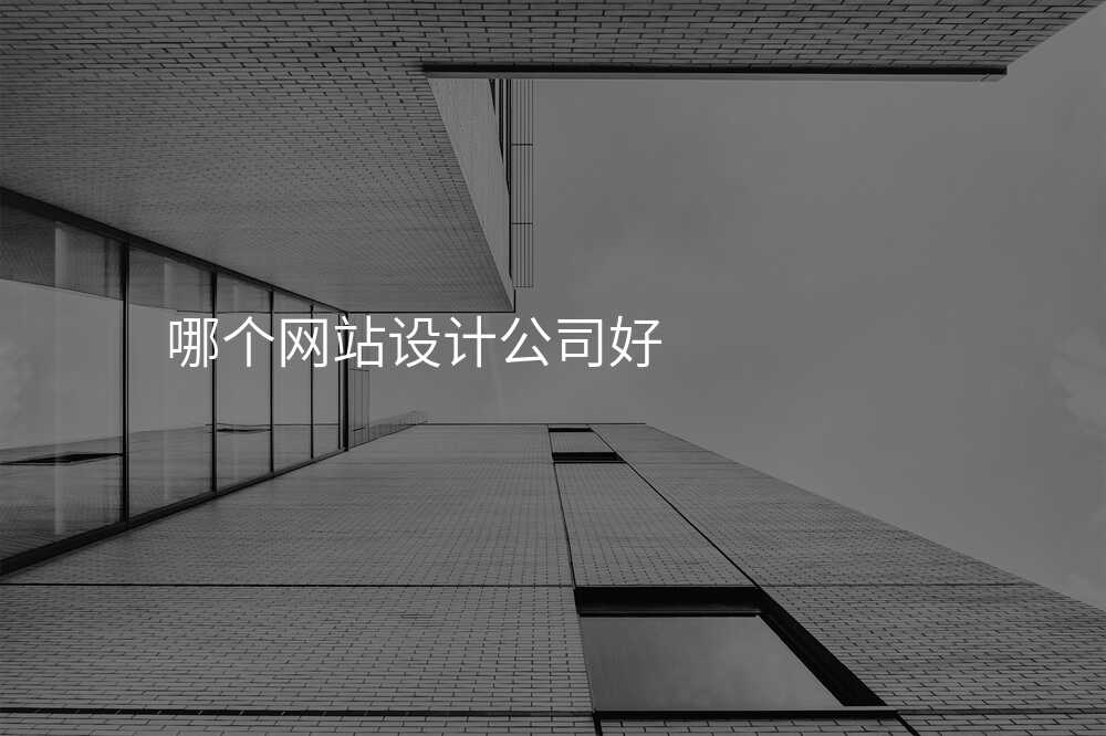 哪箇(ge)網站設(shè)計(ji)公(gōng)司好